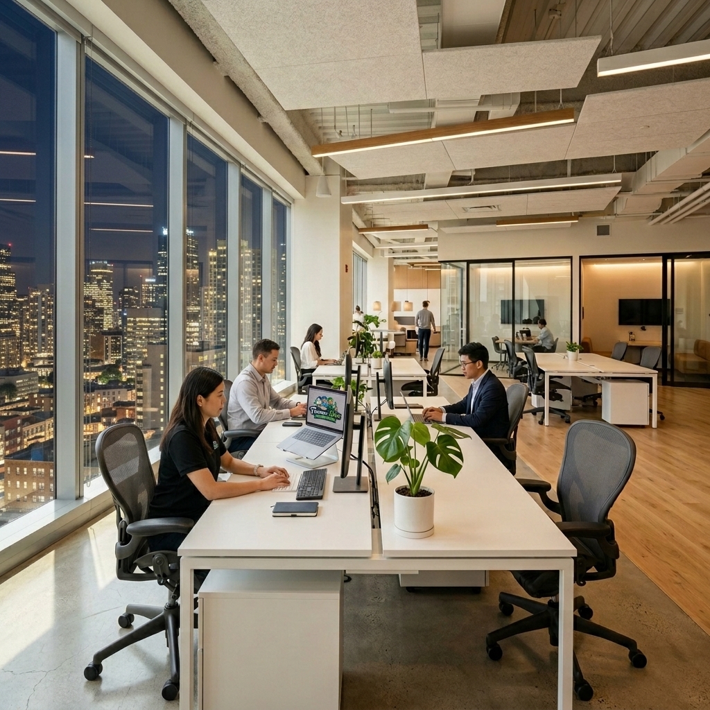 Pristine Office Environment